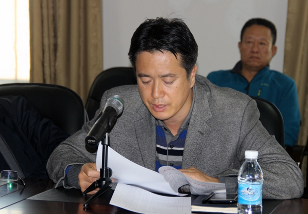 杨斌副经理主持会议