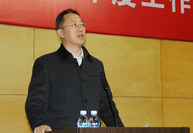 郭玉铸书记作公司党委工作报告