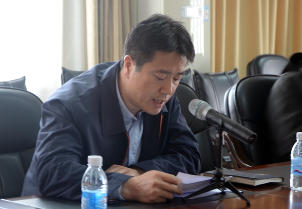 杨斌副经理主持会议并提出工作要求