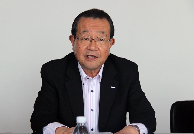 寺下阳一副董事长介绍新的合作项目