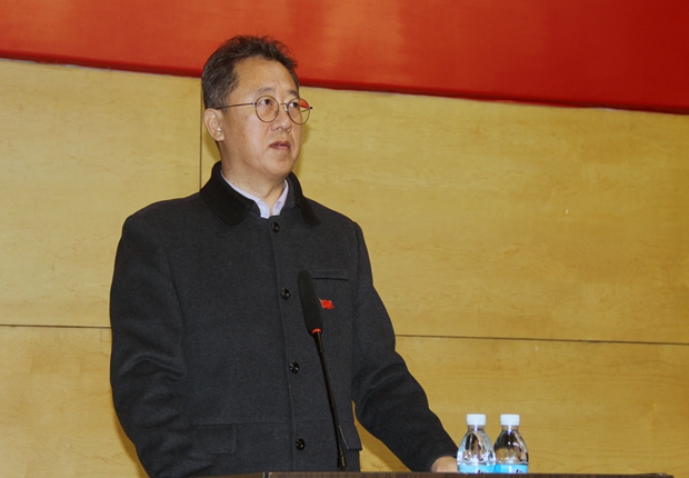 郭玉铸书记作公司党委工作总结
