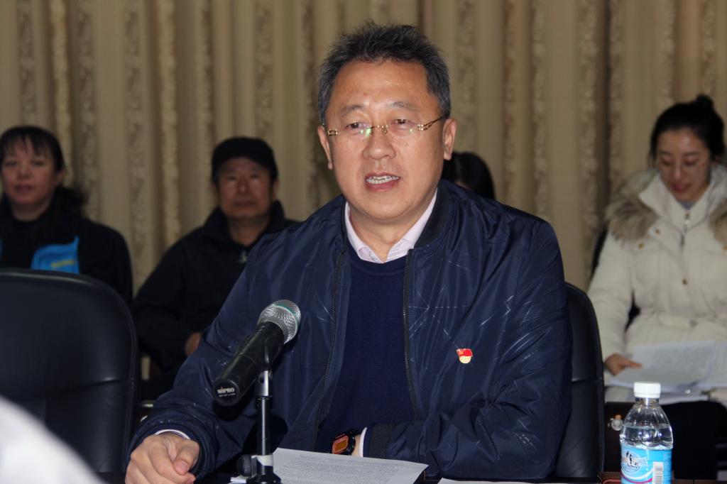 郭玉铸书记汇报公司落实巡视整改工作情况